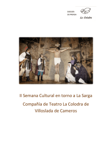 II Semana Cultural en torno a La Sarga Compañía de Teatro La