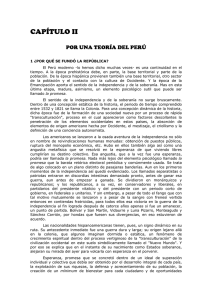 Por una teoría del Perú - Universidad Nacional Jorge Basadre