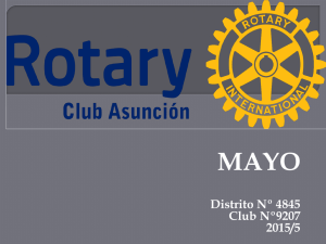 Diapositiva 1 - Rotary Club Asunción
