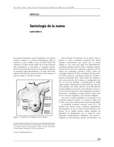 Semiología de la mama
