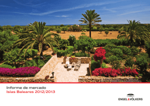 Informe de mercado Islas Baleares 2012/2013