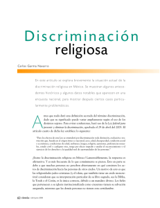 Discriminación religiosa