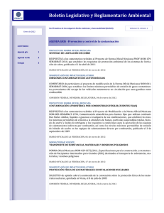 Boletín Legislativo y Reglamentario Ambiental, Vol. III, Núm. 1