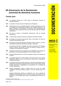 13 de diciembre de 2007 - Amnistía Internacional
