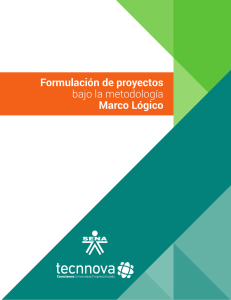 Formulación de proyectos bajo la metodología Marco