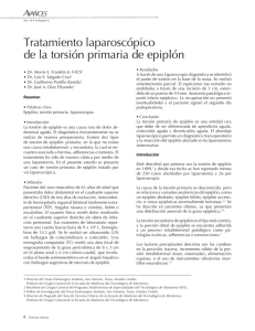Tratamiento laparoscópico de la torsión