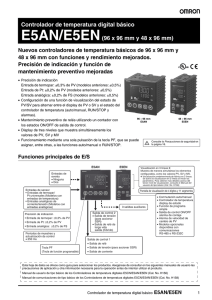 Controlador de temperatura digital básico E5AN/E5EN(96