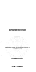 LÁQÉÉÑERALIDAD` DE LA—L`ÉY PARA—¿SER ATAdÁ-bA