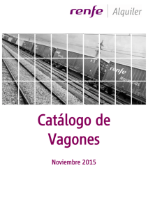 Catálogo Vagones