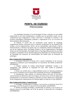 psicología - Universidad de Talca