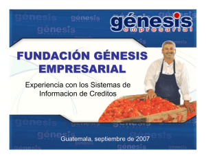 fundación génesis empresarial