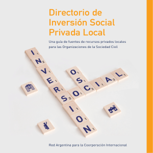 Directorio de Inversión Social Privada Local
