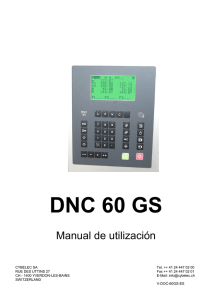 DNC 60 GS - Industrial Manuals