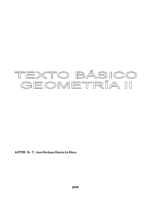 Texto Básico Geometría II
