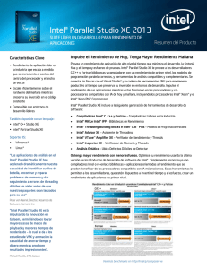 Intel® Parallel Studio XE 2013