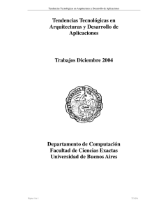 Tendencias Tecnológicas en Arquitecturas y Desarrollo de