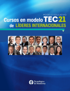 Cursos en modelo - Tecnológico de Monterrey