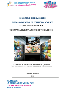 ministerio de educacion tecnologia educativa