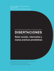 disertaciones - Portal de Revistas UR