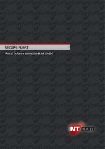 Manual de Uso e Instalación Secure Alert