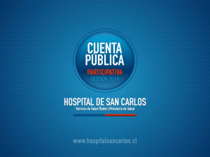 Diapositiva 1 - Hospital de San Carlos