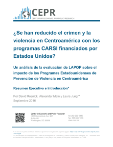 ¿Se han reducido el crimen y la violencia en Centroamérica con los