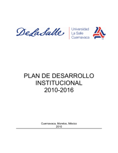 PLAN INSTITUCIONAL DE DESARROLLO 2010