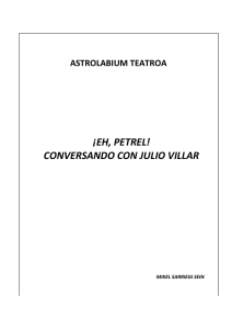 ¡eh, petrel - Astrolabium Teatroa