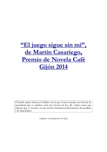 Dossier informativo Premio Café Gijón 2014