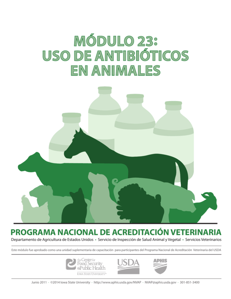 módulo 23 uso de antibióticos en animales