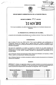 decreto 2713 del 22 de noviembre de 2013
