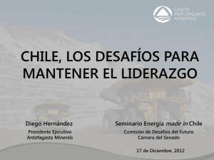 Presentación CEO, Seminario Energía made in Chile. Dic 2012