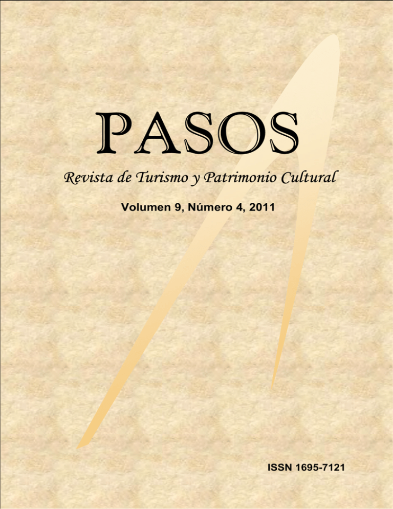 Revista De Turismo Y Patrimonio Cultural