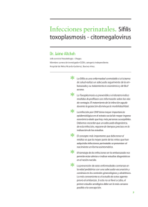 Infecciones Perinatales (Toxoplasmosis, Sifilis, CMV)