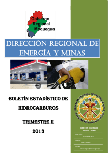 Dirección REGIONAL DE Energía Y MINAS
