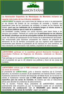 Diapositiva 1 - Asociación Española de Municipios de Montaña
