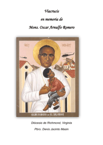 Viacrucis en memoria de Mons. Oscar Arnulfo Romero