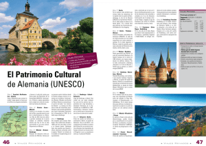 El Patrimonio Cultural de Alemania (UNESCO)