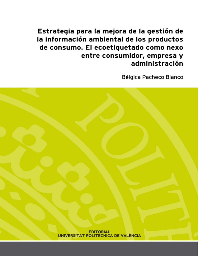 Estrategia De Comunicación Ambiental Del Producto