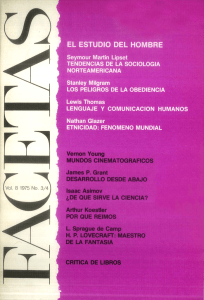 Facetas Núm. 3. Vol. 8, 1975 - Biblioteca Virtual Miguel de Cervantes
