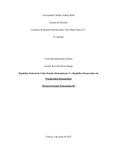 Universidad Católica Andrés Bello Escuela de Derecho Concurso