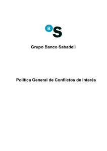 4907 Politica General de Conflictos de Interes