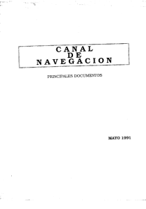 CANAL DE NAVEGACION - Principales Documentos