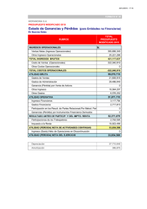 Presupuesto Balance General - EGP - Flujo de Caja 2010