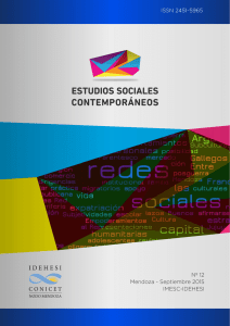 Página 1 de 282 / Estudios Sociales Contemporáneos 12