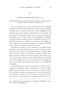 II. EL SITIO DE BARCELONA EN 1713-1714. Estudio histórico por D