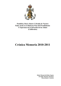 Crónica Memoria 2010-2011