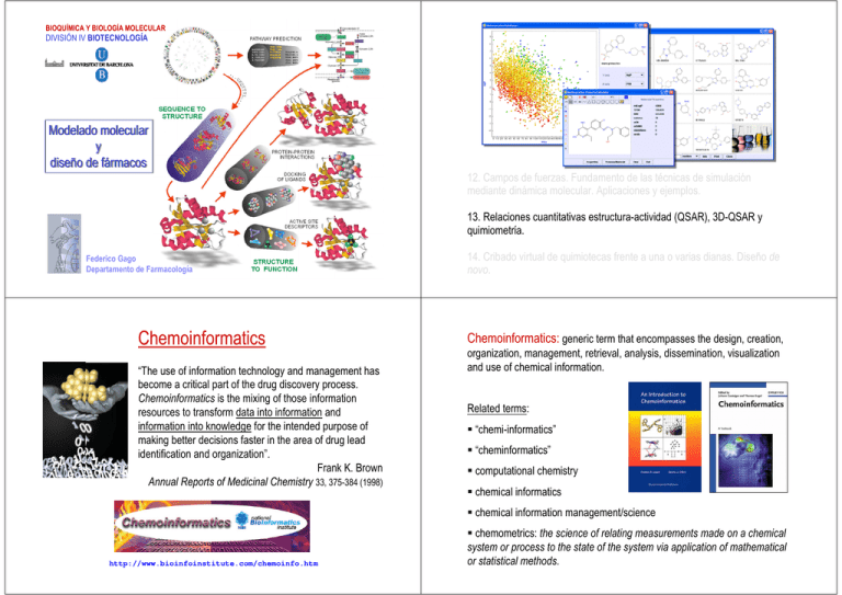 Relaciones cuantitativas estructura