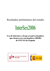 Documento de los resultados del InterSex2006