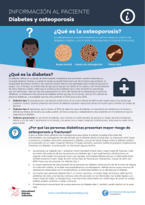 Diabetes y osteoporosis - International Osteoporosis Foundation